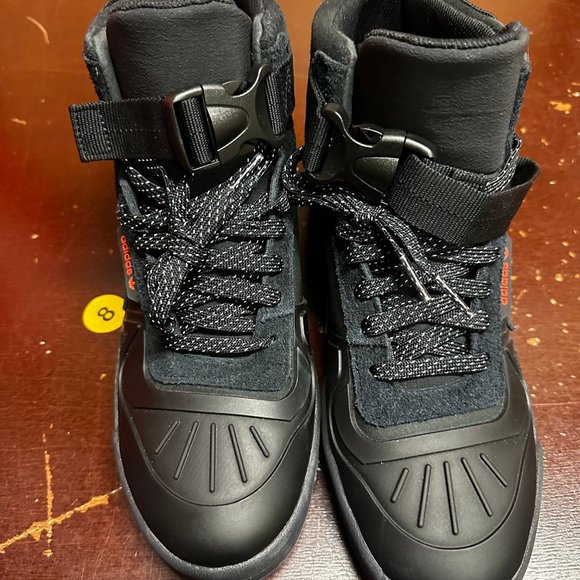 Adidas Mens Black Forum Hi Gore-Tex Q46363 Athletic Running Shoes Size US 8 main image 4
